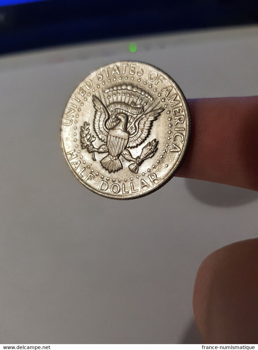 Pièce De Half Dollar Kennedy 1972 - Autres – Amérique