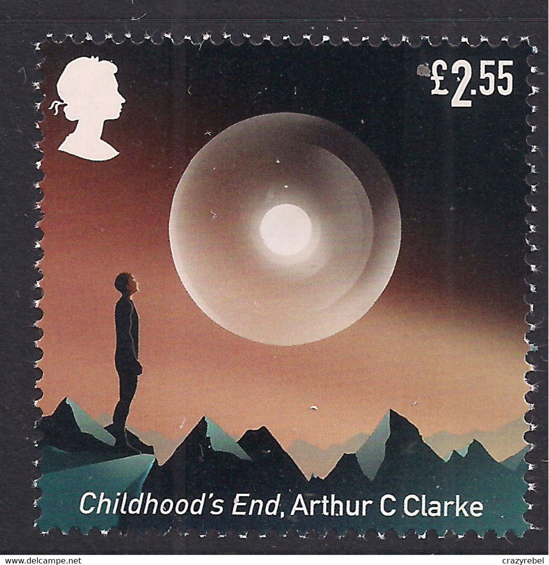 GB 2021 QE2 £2.55 Classic Science Fiction Childhoods End Umm ( R834 ) - Ongebruikt