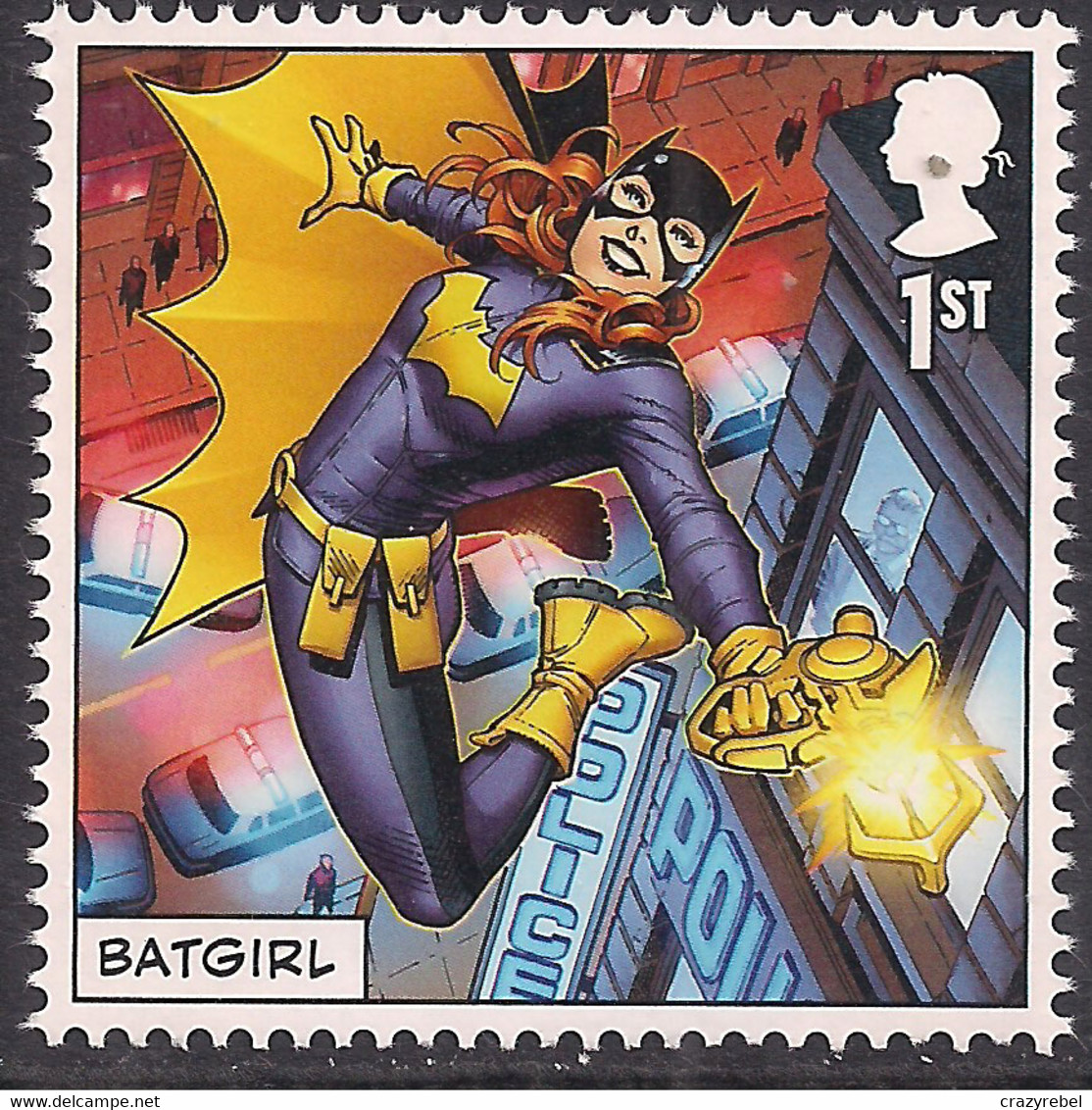 GB 2021 QE2 1st DC Comics Justice League Batgirl Umm ( R534 ) - Unused Stamps