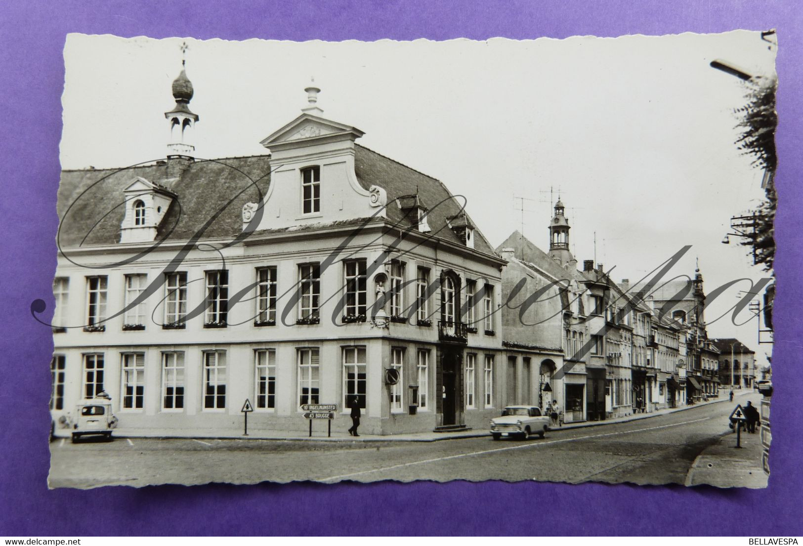 Harelbeke. Rijksmiddelbare School  En Marktstraat /2 X Cp - Harelbeke