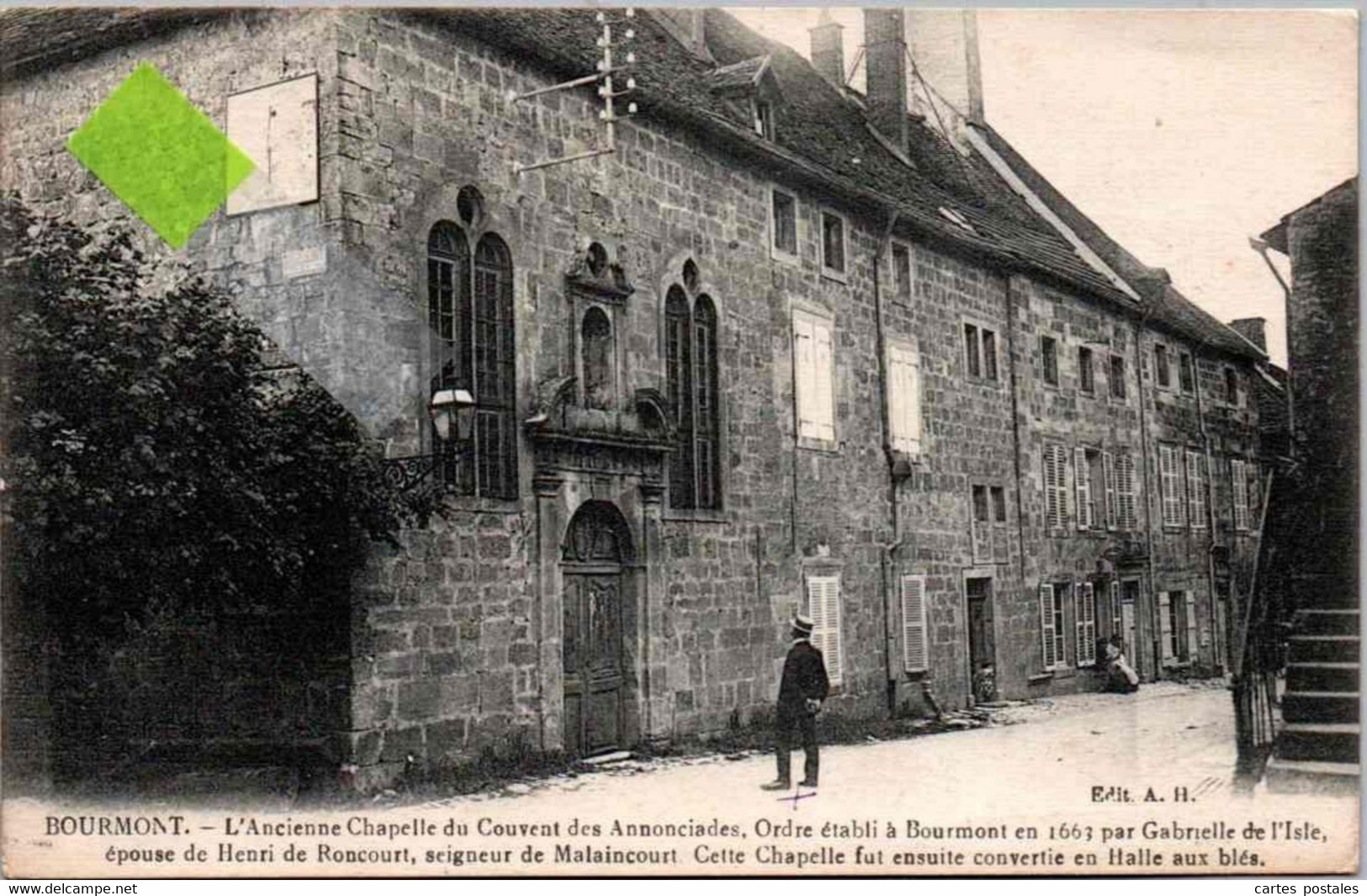 * BOURMONT L'ancienne Chapelle Du Couvent - Bourmont