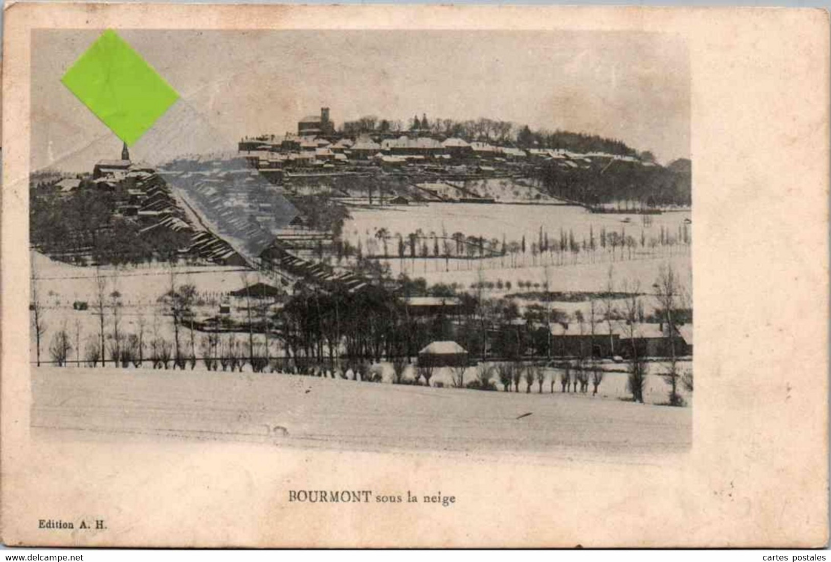 * BOURMONT Sous La Neige - Bourmont