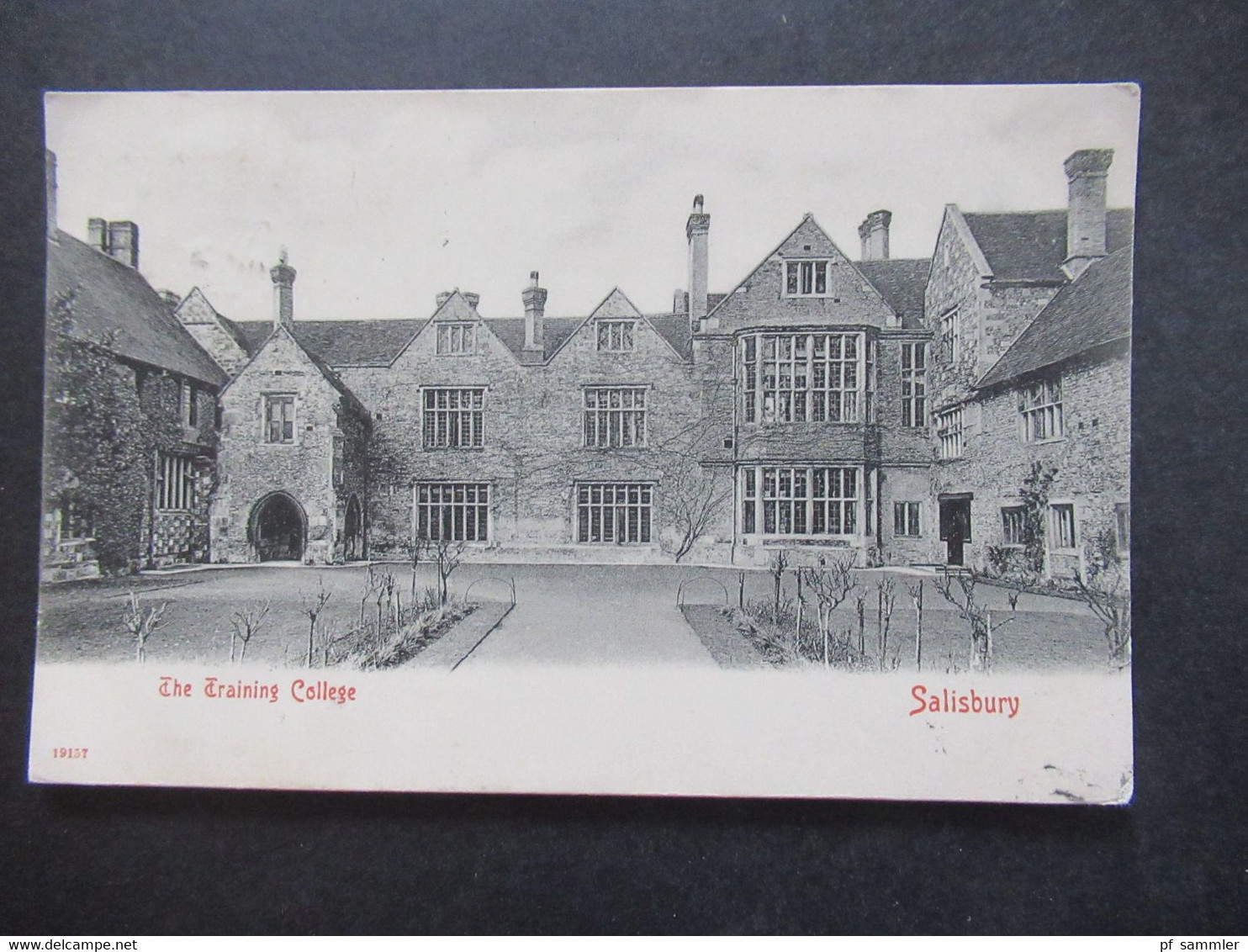 GB AK / PK 1905 The Training College Salisbury Sauberer Stempel Salisbury Nach Redland Bristol Gesendet - Salisbury