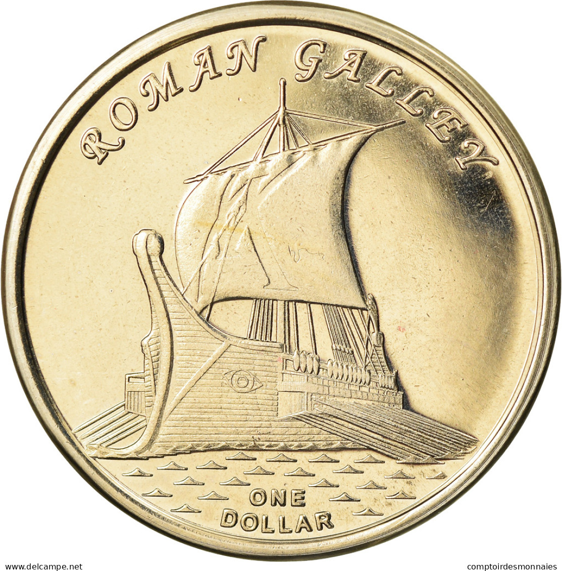 Monnaie, Grande-Bretagne, Dollar, 2019, Gilbert Islands - Galère Romaine, SPL - Colonie