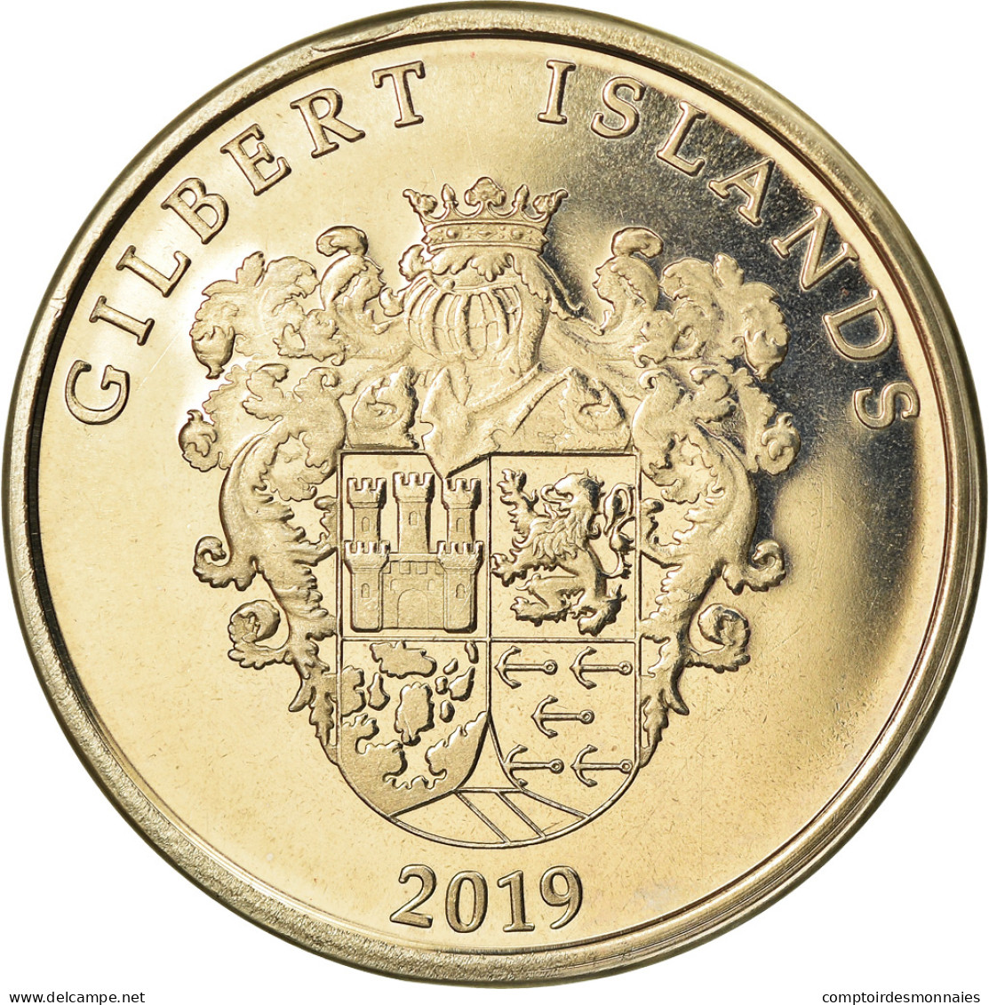 Monnaie, Grande-Bretagne, Dollar, 2019, Gilbert Islands - Galère Romaine, SPL - Colonie