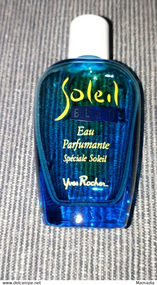 PARFUM PERFUME FLACON MINIATURE SOLEIL BLEU YVES ROCHER EAU PARFUMANTE - Miniatures Femmes (sans Boite)