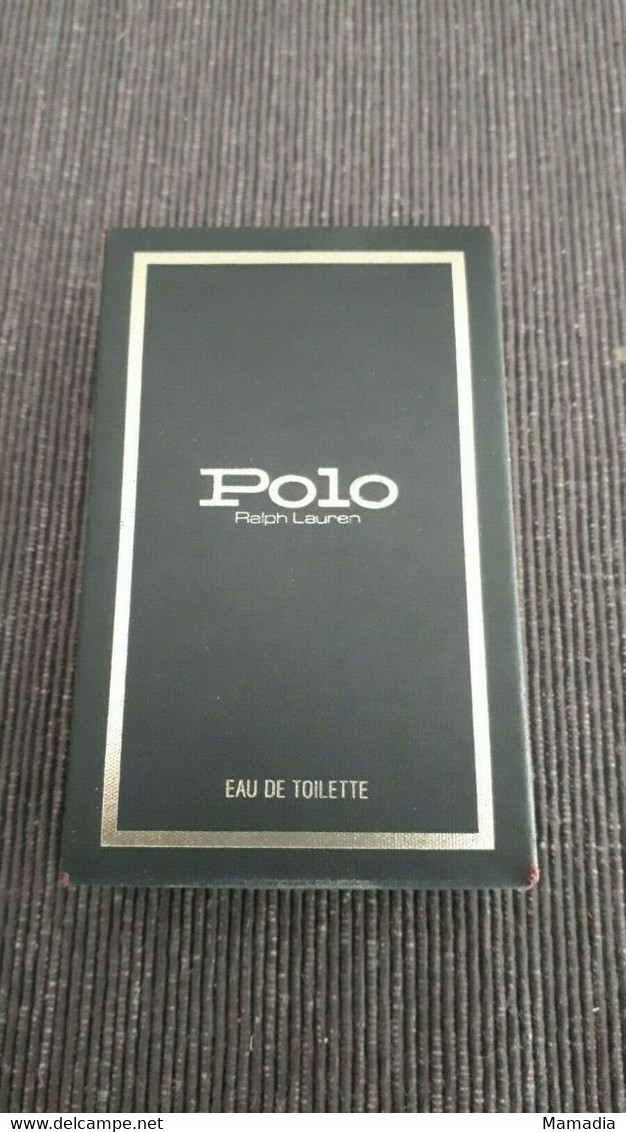 PARFUM PERFUME FLACON MINIATURE POLO RALPH LAUREN EAU DE TOILETTE - Miniatures Hommes (avec Boite)