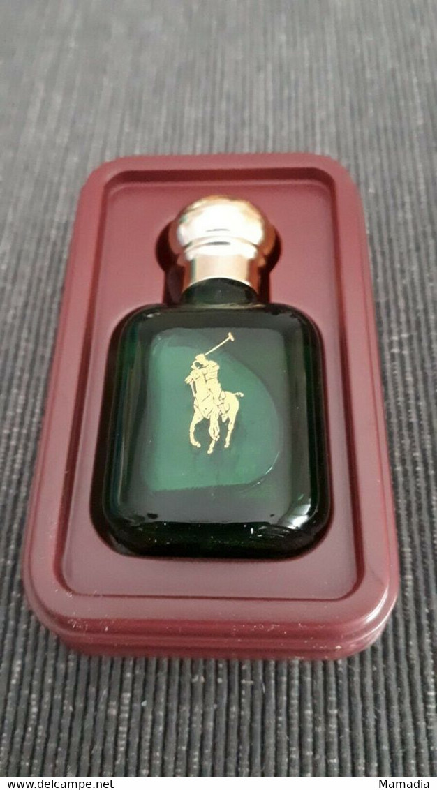 PARFUM PERFUME FLACON MINIATURE POLO RALPH LAUREN EAU DE TOILETTE - Miniaturen Herrendüfte (mit Verpackung)