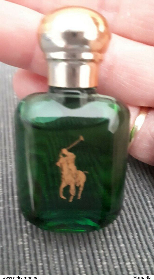 PARFUM PERFUME FLACON MINIATURE POLO RALPH LAUREN EAU DE TOILETTE - Miniatures Hommes (avec Boite)