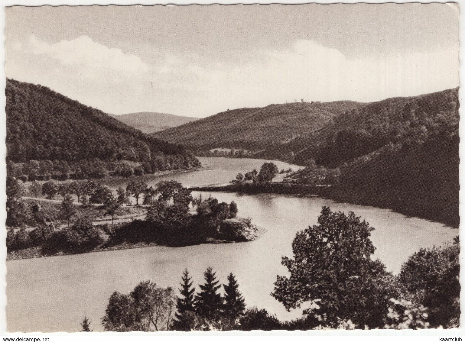 Nieder-Werbe Am Edersee. Bucht -  (Deutschland) - Edersee (Waldeck)