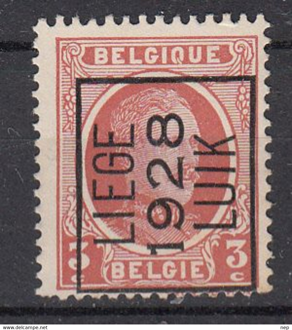 BELGIË - PREO - Nr 170 A - LIEGE 1928 LUIK - (*) - Typos 1922-31 (Houyoux)