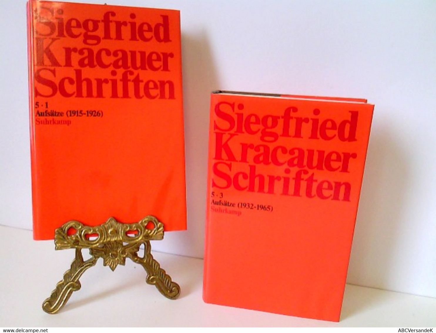 Aufsätze 2 Von 3 Bänden Schriften,Teil 1: 1915-1926.Teil 3: 1932-1965. - Deutschsprachige Autoren