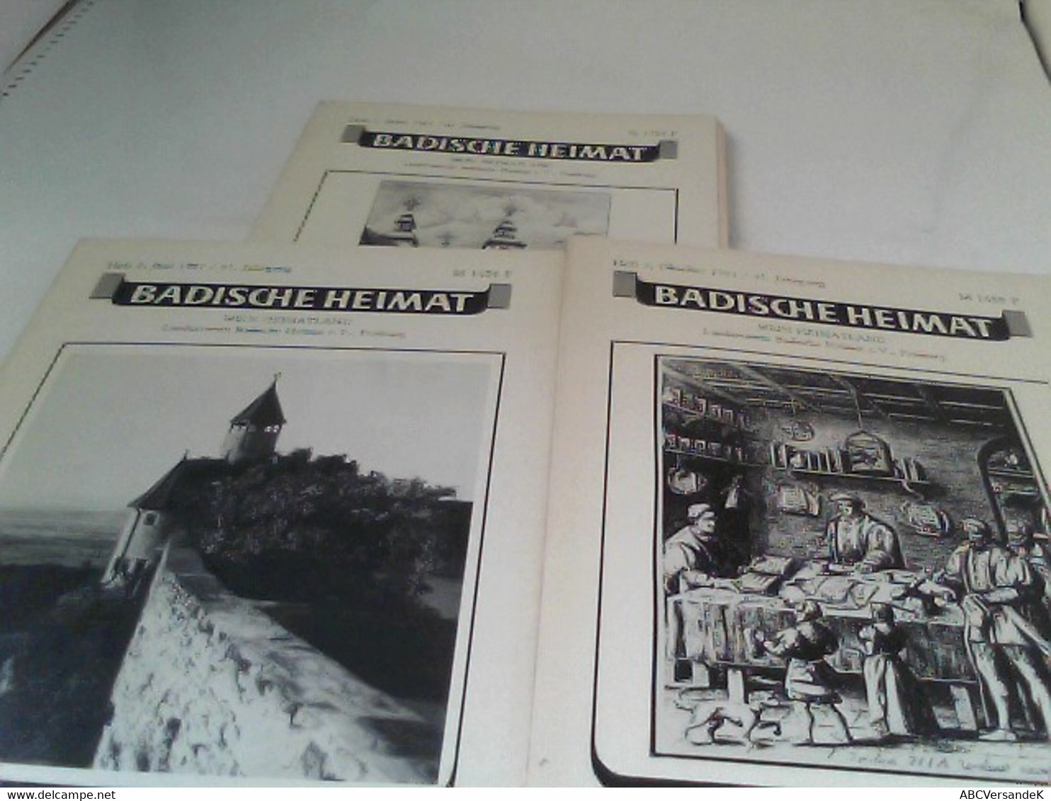 Badische Heimat - Mein Heimatland 61.Jahrgang 1981 Heft 1-3, Heft 4 Fehlt - Alemania Todos