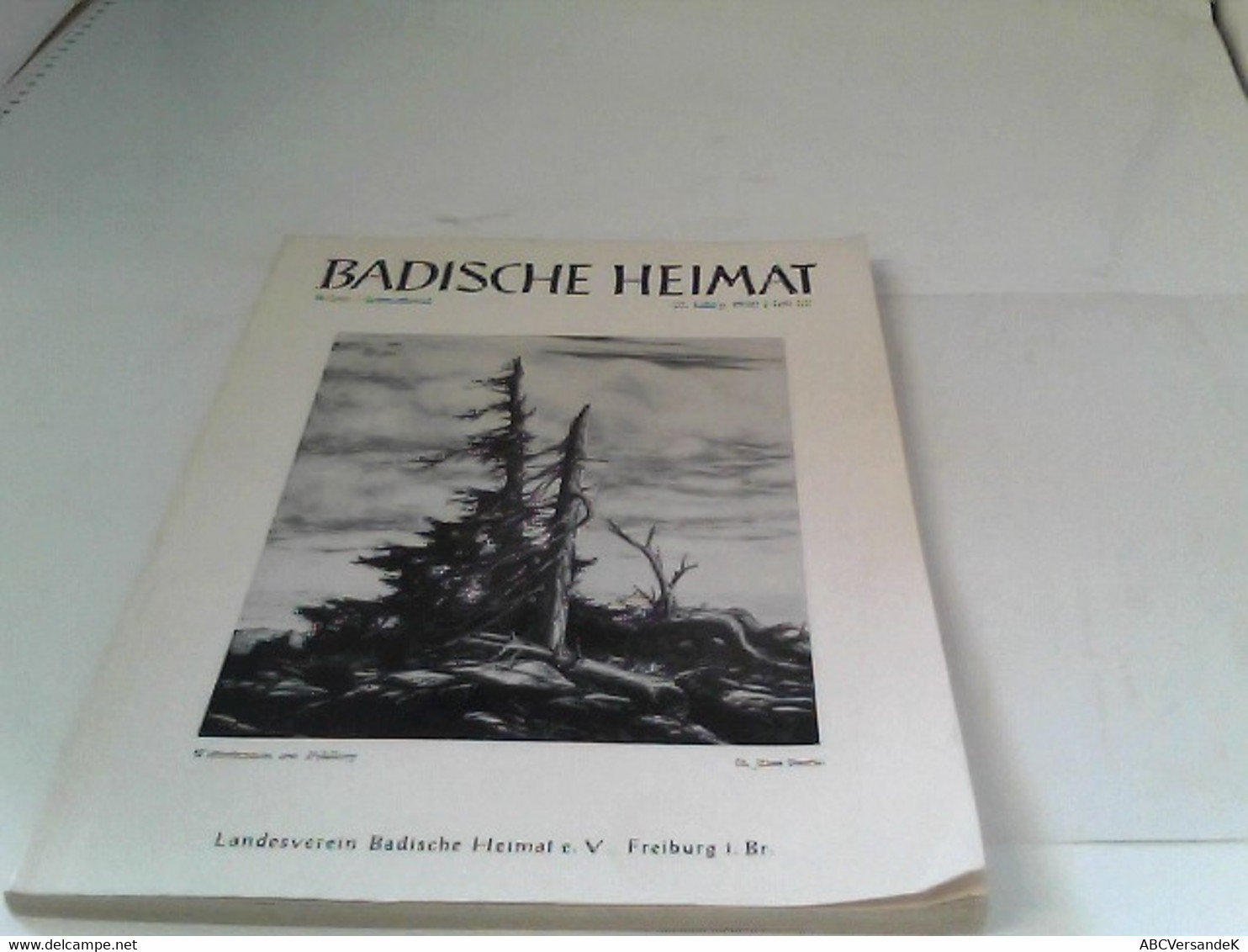 Badische Heimat - Mein Heimatland 42.Jahrgang 1962 Heft 1/2 - Deutschland Gesamt