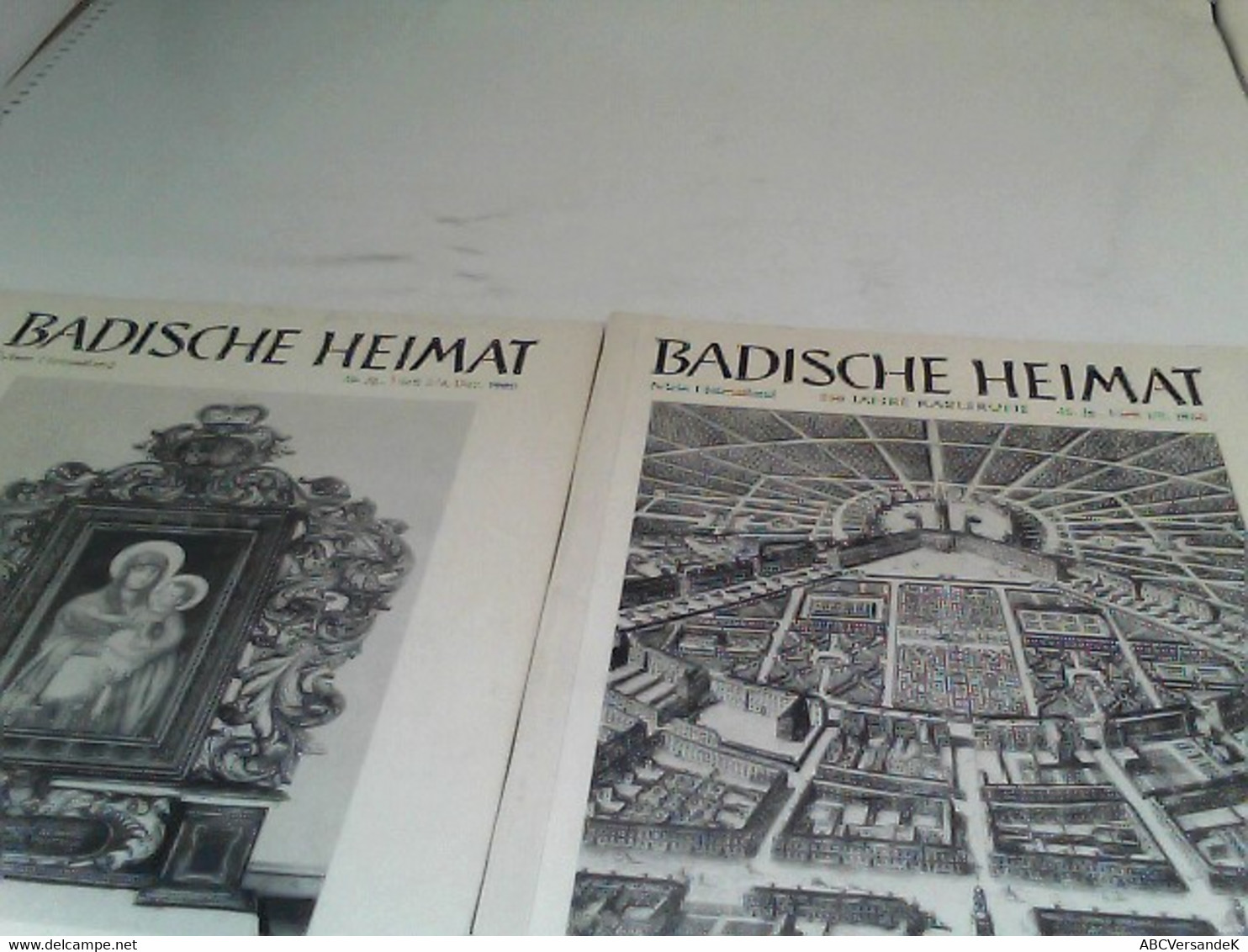 Badische Heimat - Mein Heimatland 45.Jahrgang 1965 Heft 1/2 U. 3/4 Komplett - Alemania Todos