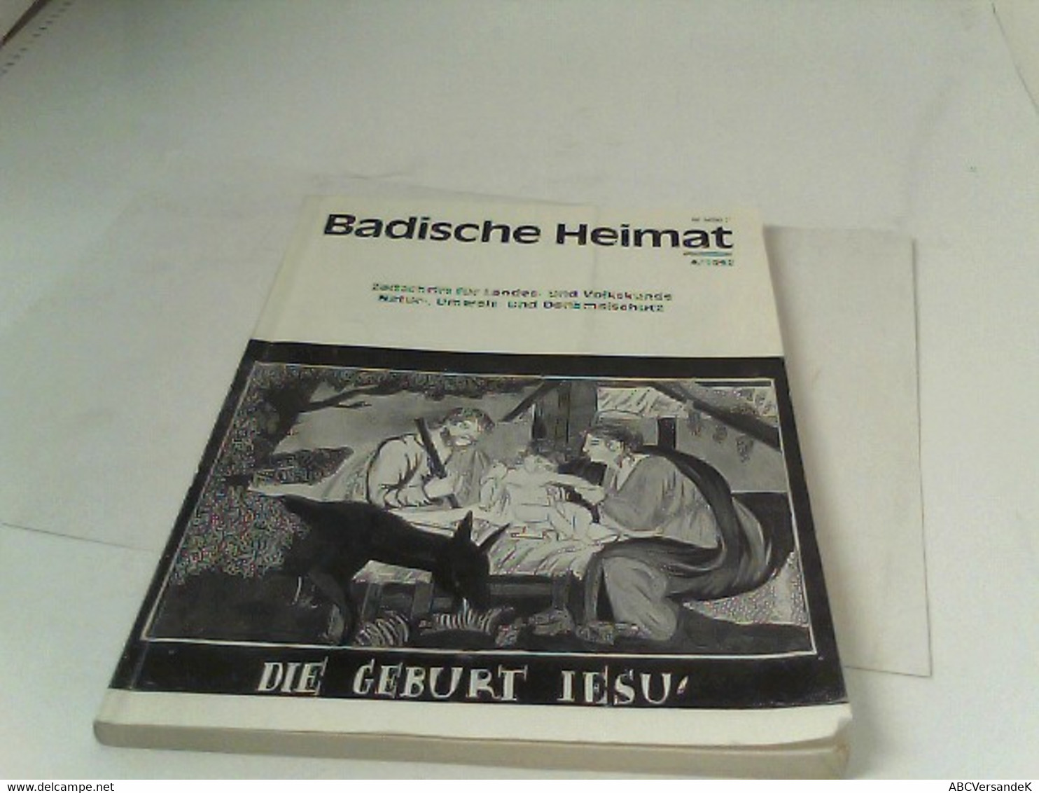 Badische Heimat 72.Jahrgang 1992 Heft 4 - Allemagne (général)