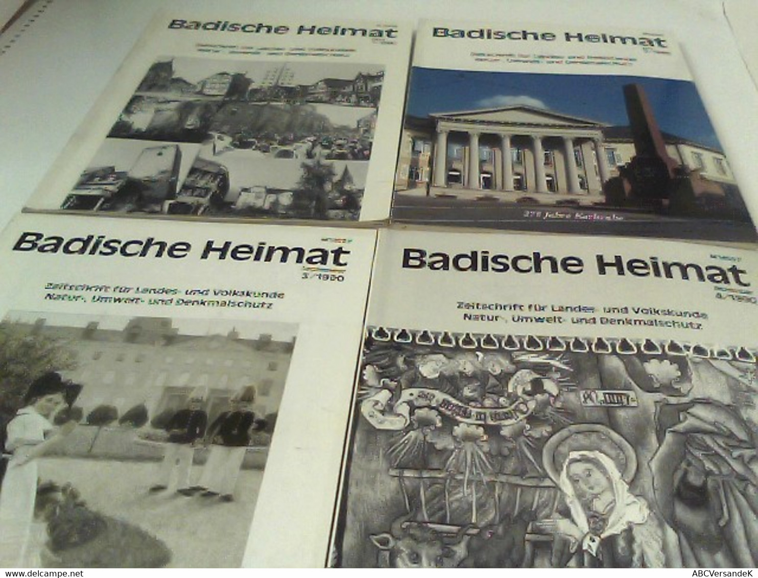 Badische Heimat 70.Jahrgang 1990 Heft 1-4 Komplett - Alemania Todos