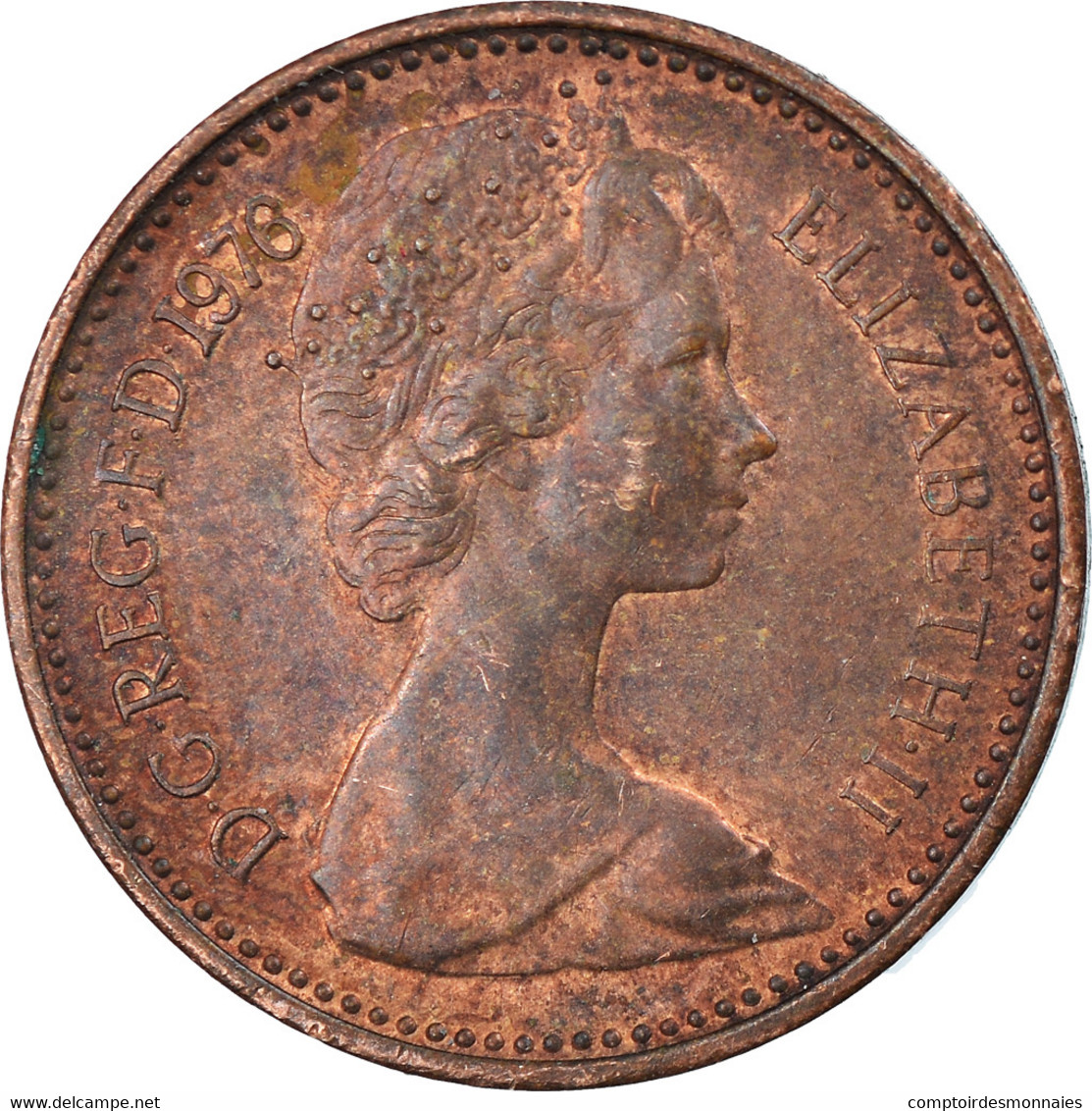 Monnaie, Grande-Bretagne, Elizabeth II, 1/2 New Penny, 1978, TTB, Bronze, KM:914 - 1/2 Penny & 1/2 New Penny