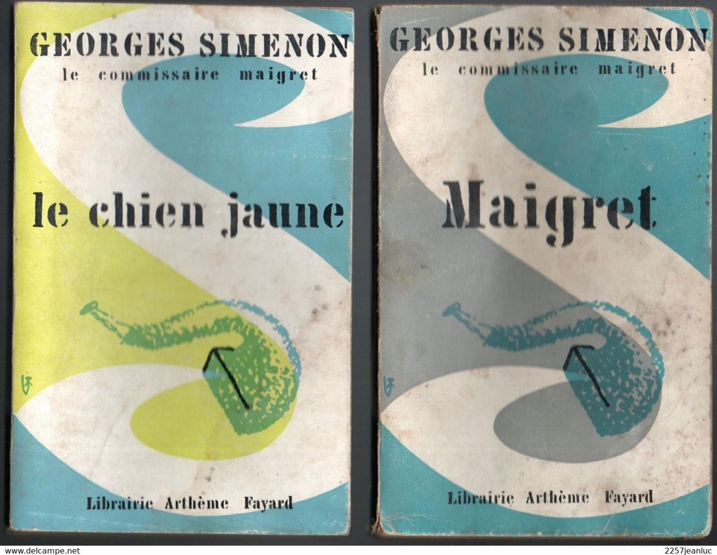 3   Romans Policier De Georges Simenon Le Commissaire Maigret  Divers éditions Arthème Fayard 1961/1963 - Arthème Fayard - Maigret