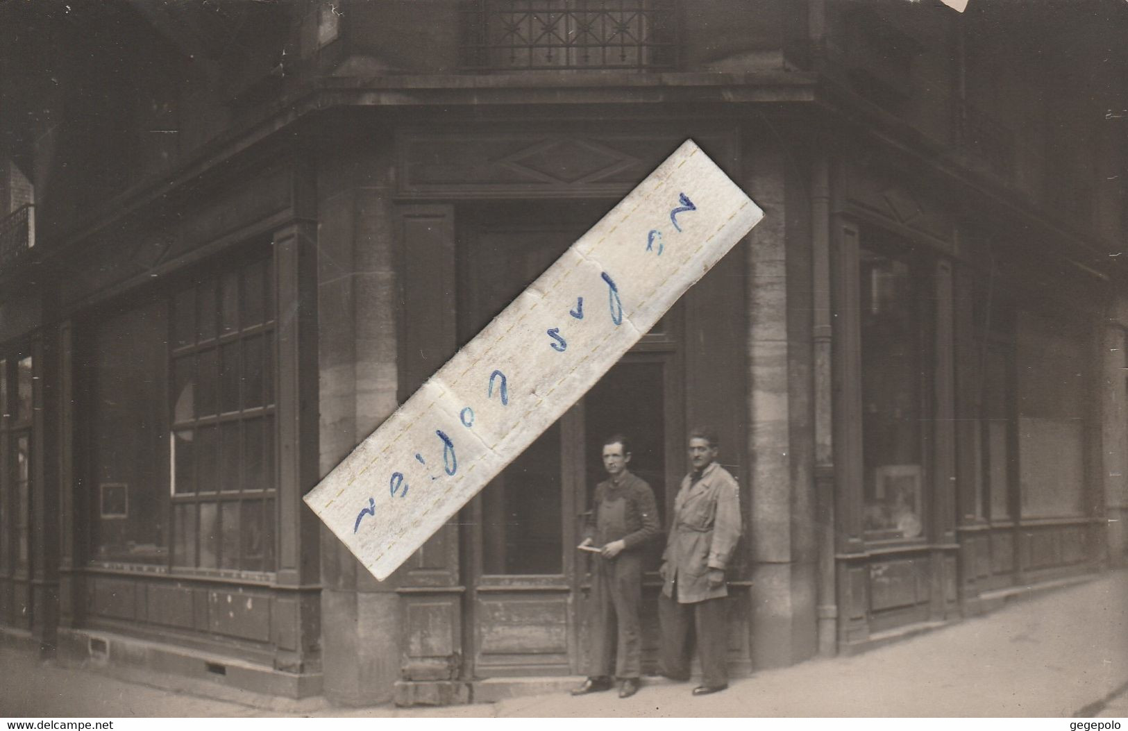 GENNEVILLIERS - La Rue Félicie En Mars 1942   ( Photo Format Cpa 9 Cm X 14 Cm  ) - Gennevilliers