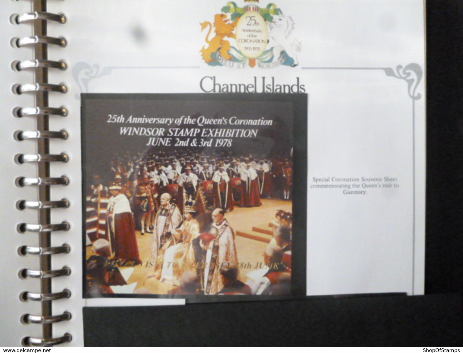CHANNEL ISLANDS MINT STAMPS/SHEETS QUEEN II 25th CORONATION ANNIVERSARY AS PER SCAN - Non Classificati