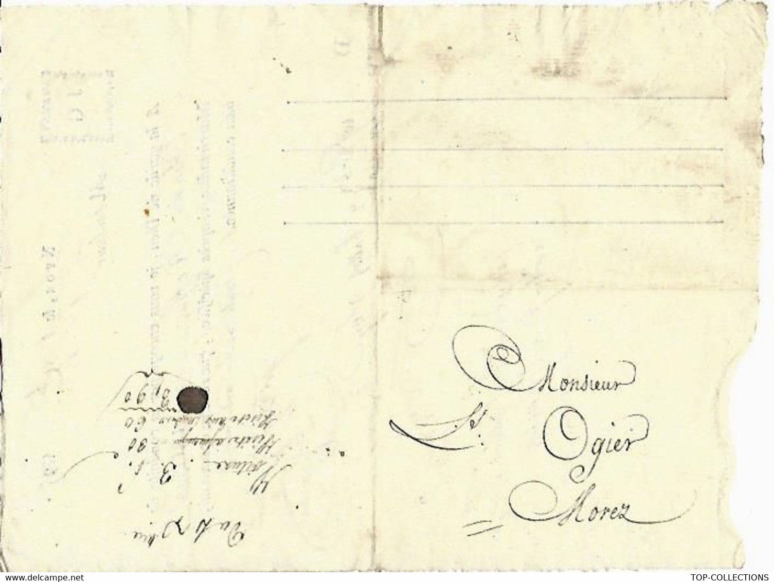 1815 Jacques Galliard à Nyon SUISSE Lettre De Voiture Roulage Transport Ballots De Soye Soie => Louis Ogier à Morez Jura - Schweiz
