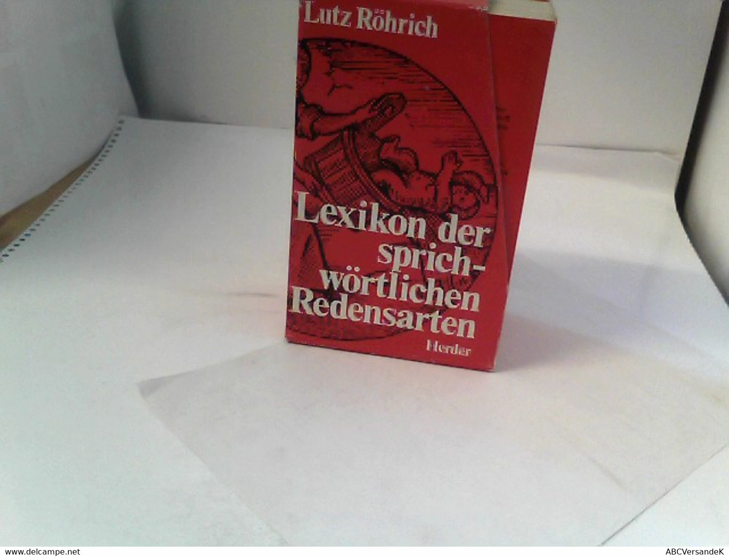 Konvolut Aus 4 Bänden: Lexikon Der Sprichwörtlichen Redensarten. - Lexicons