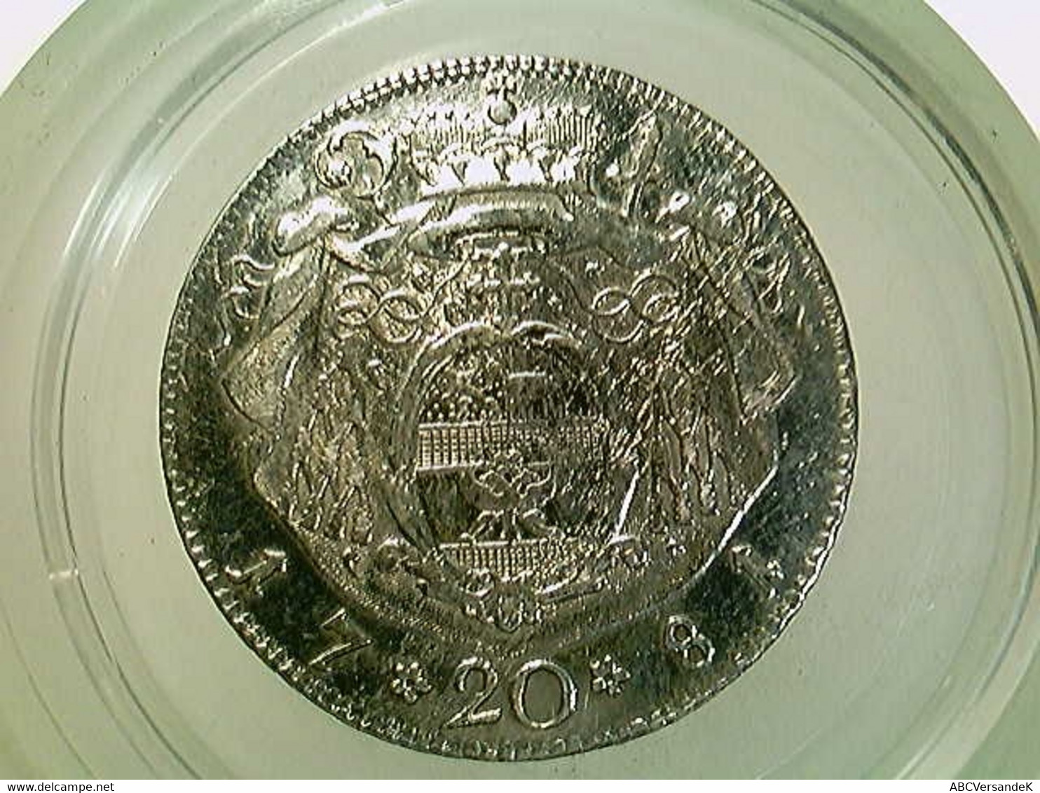 Münze Salzburg, 20 Kreuzer 1781, Hieronymus Graf Colloredo, Silber - Numismatiek