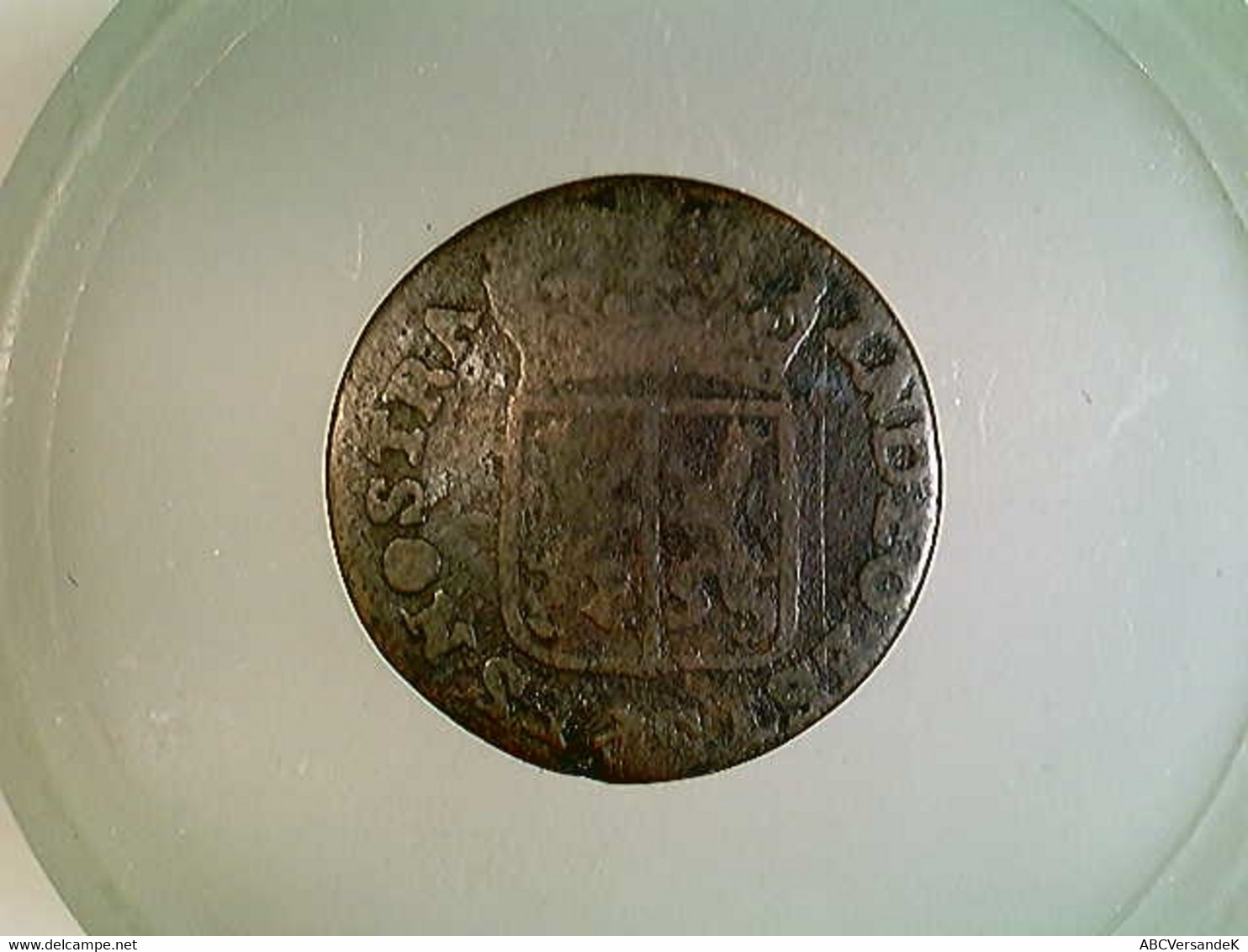 Münze Königreich Holland, 1 Deut 1784 - Numismatiek