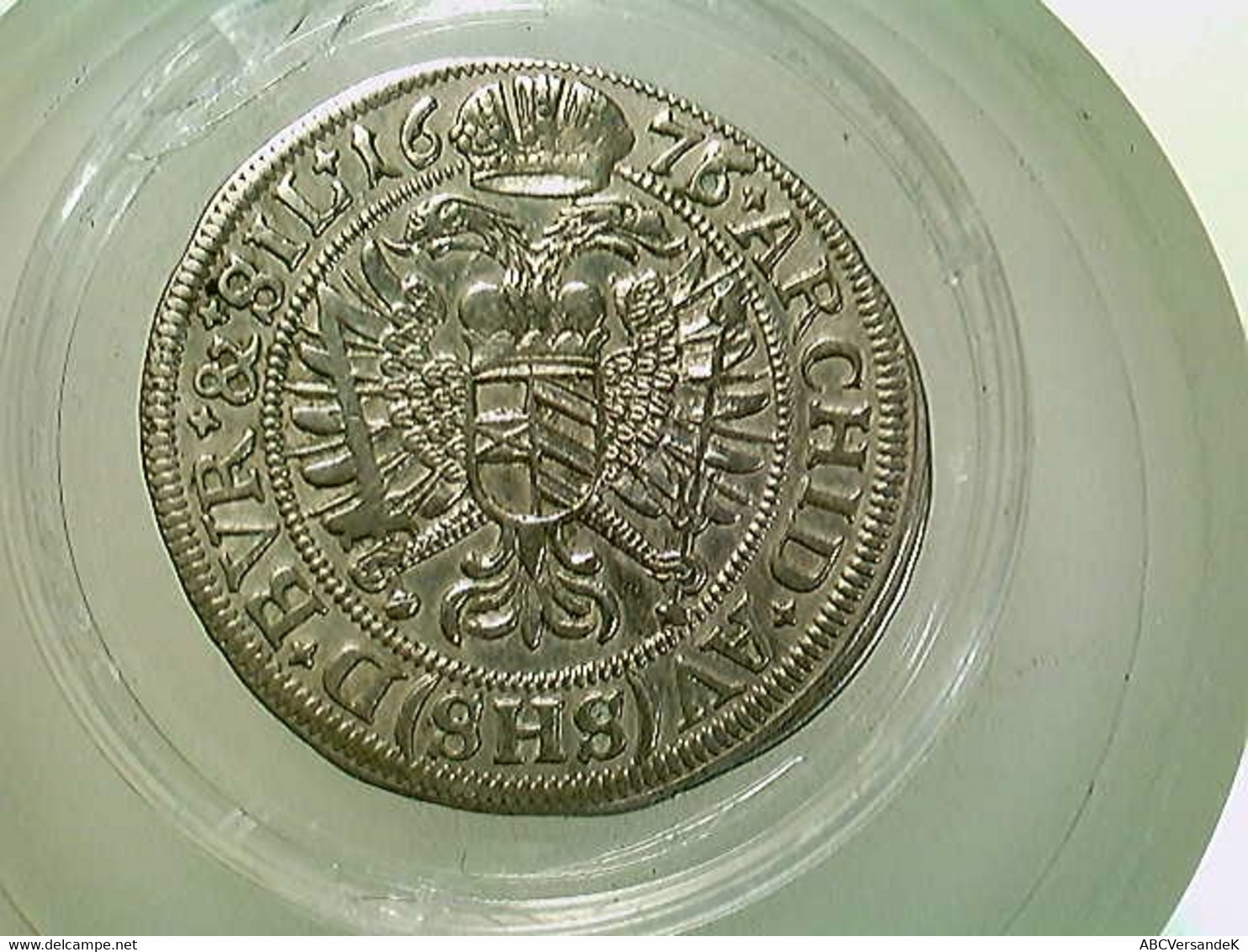 Münze Haus Habsburg, 6 Kreuzer 1676, Leopold I. - Numismatica