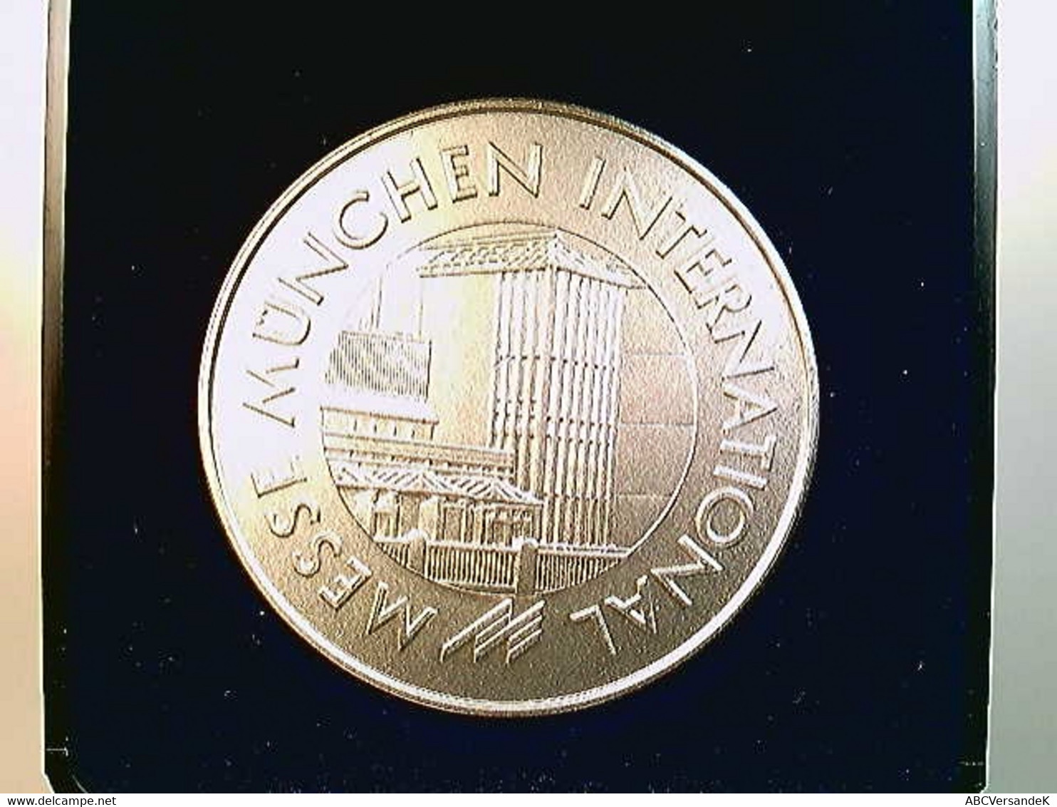 Medaille, 25 Jahre MUA, Messe München International 1986, Wohl Silber - Numismatik