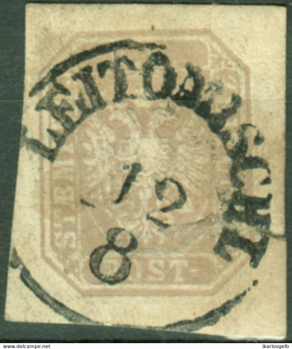 Czechoslovakia ~ 1868 Austrian Era Bohemia O LEITOMISCHL = Litomysl On Stempelmarke - ...-1918 Voorfilatelie