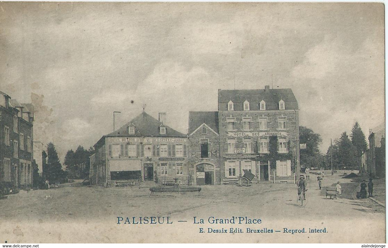 Paliseul - La Grand'Place - Edit. E. Desaix - 1919 - Paliseul