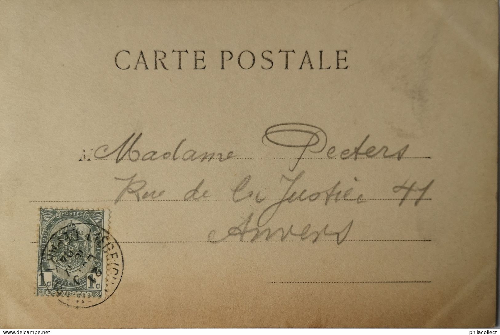 Alice // Prenoms - Name Card Photo J. K. 1904 - Nombres