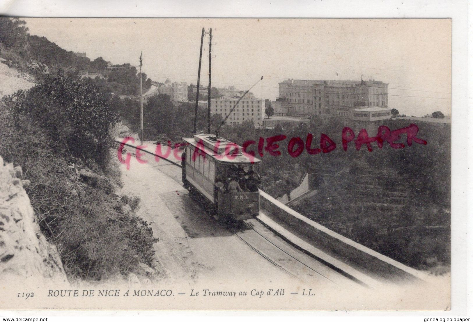 MONACO - DE NICE A MONACO - LE TRAMWAY AU CAP D' AIL - Ozeanographisches Museum