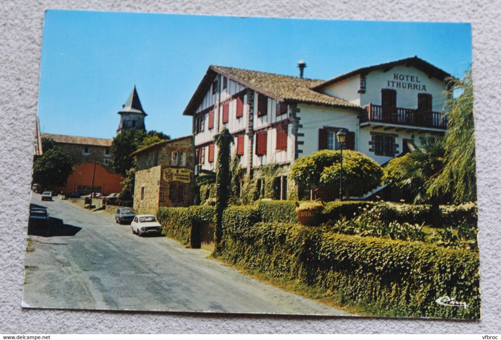 Cpm, Ainhoa, L'hôtel Ithurria, Pyrénées Atlantiques 64 - Ainhoa