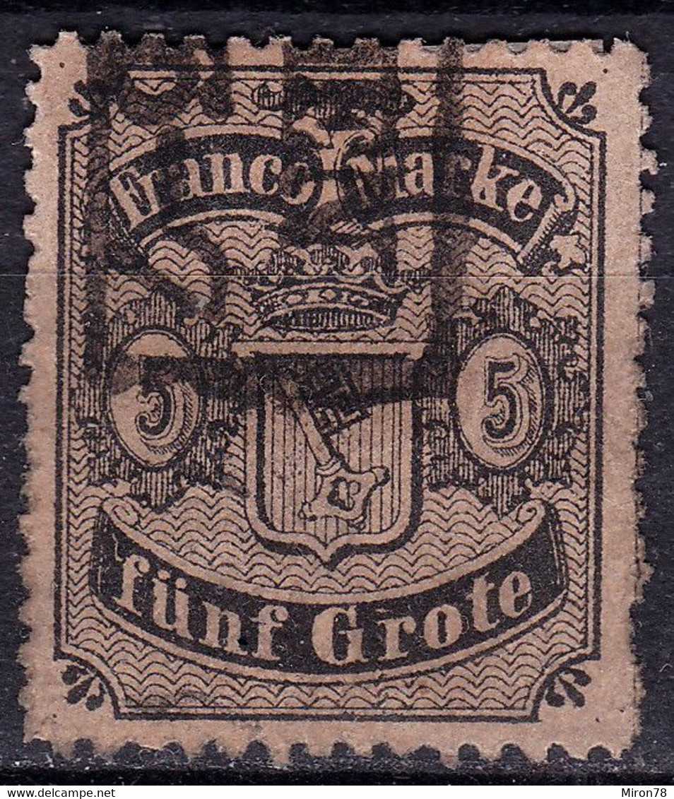 Stamp Bremen 1856  Used Lot1 - Bremen