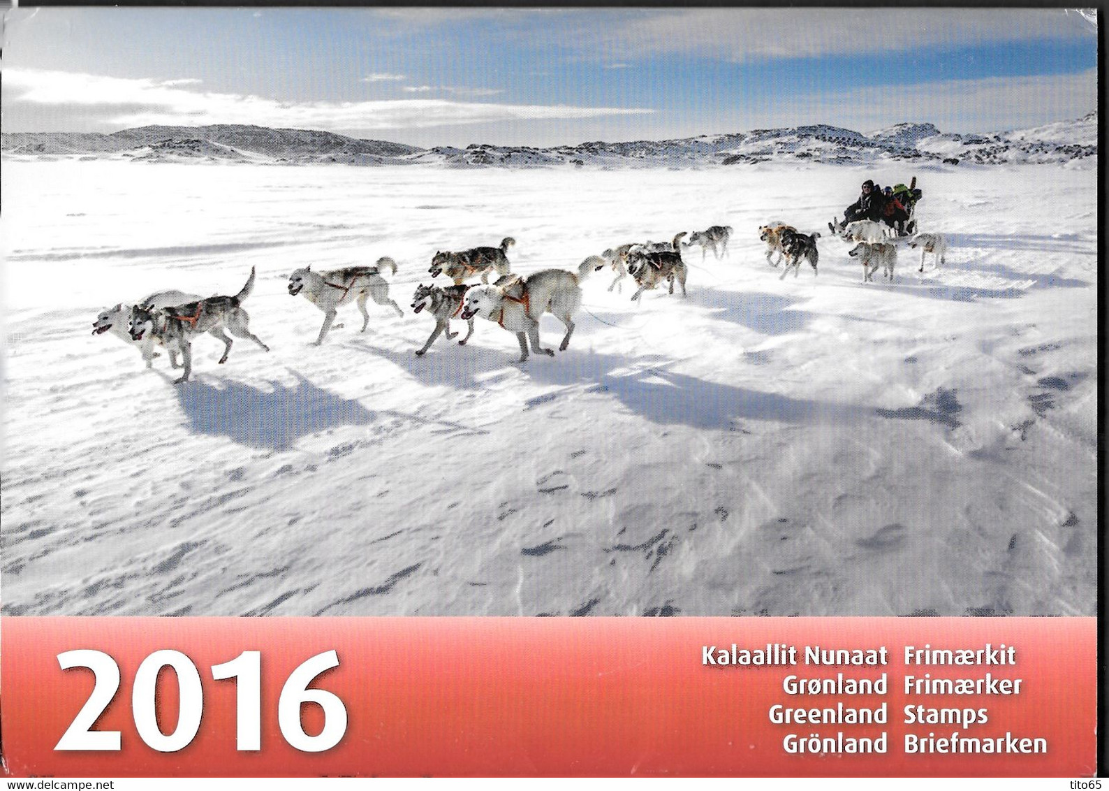 Greenland 2016          MNH**    Yearset  Yearbook - Años Completos