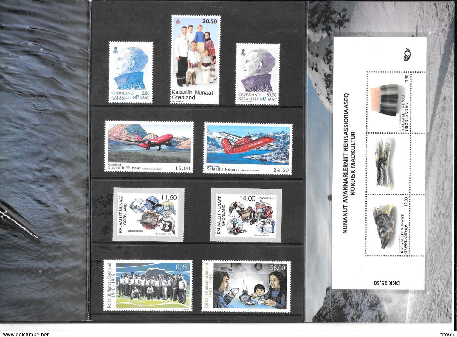 Greenland 2016          MNH**    Yearset  Yearbook - Años Completos