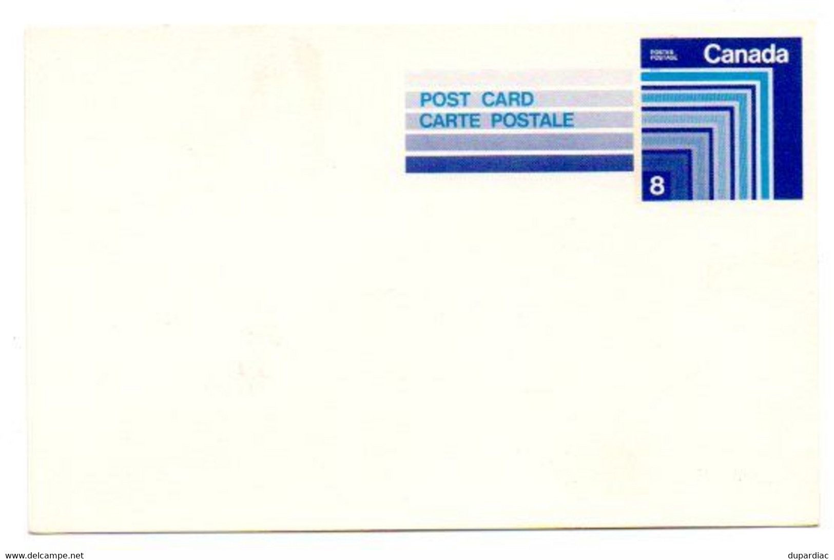 CANADA / Carte Postale : Entier Postal 8. - Other & Unclassified