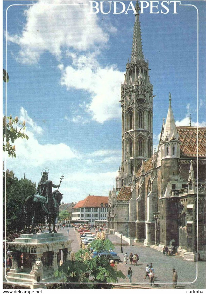 1991 CARTOLINA BUDAPEST PER ITALIA - Covers & Documents