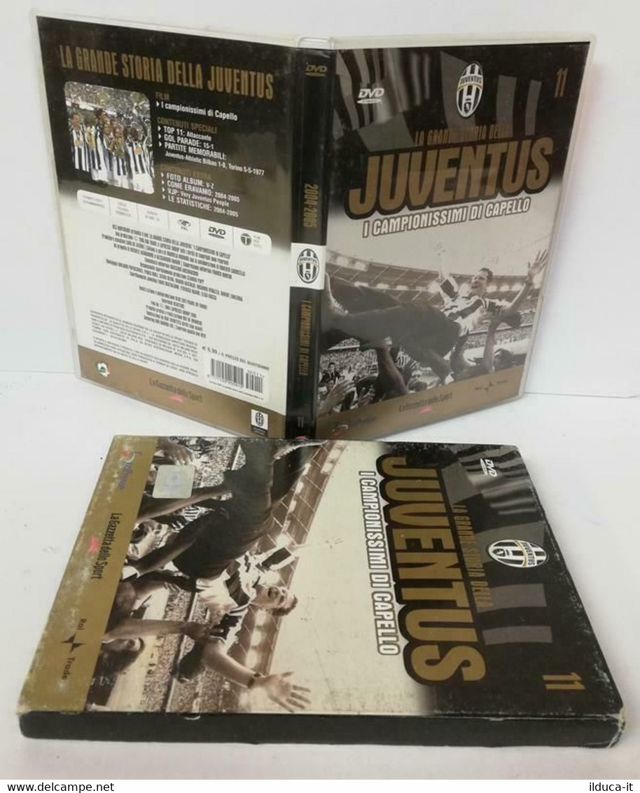 01207 DVD - La Grande Storia Della Juventus N.11 - 2004-2005 - Deporte