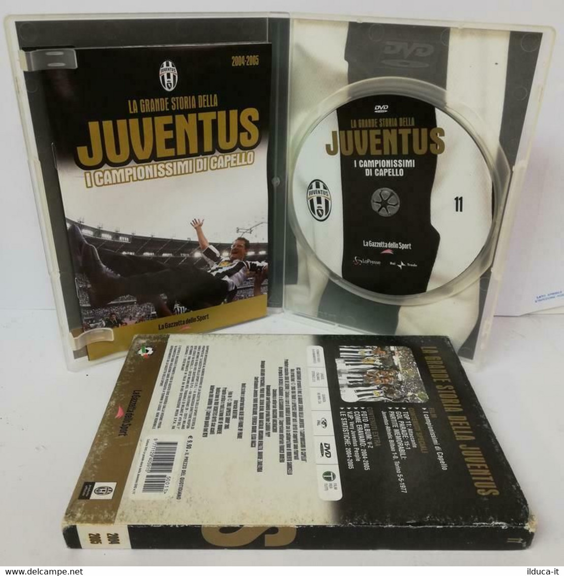 01207 DVD - La Grande Storia Della Juventus N.11 - 2004-2005 - Sport