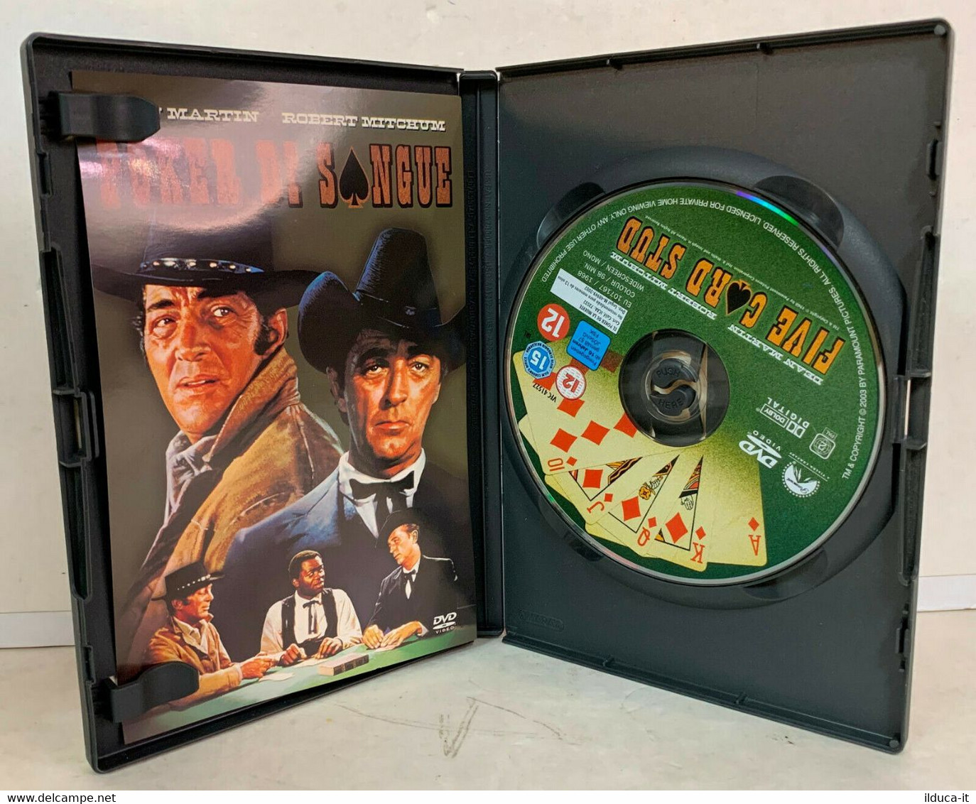 01246 DVD - POKER DI SANGUE - Dean Martin (1968) - Western