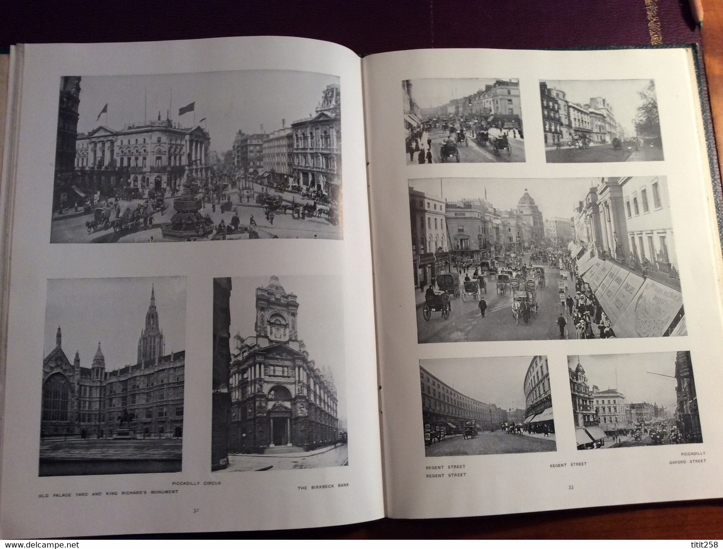 365 Wiews Of LONDON 1910 . Londres Greenwich Richmond Piccadilly - Fotografie