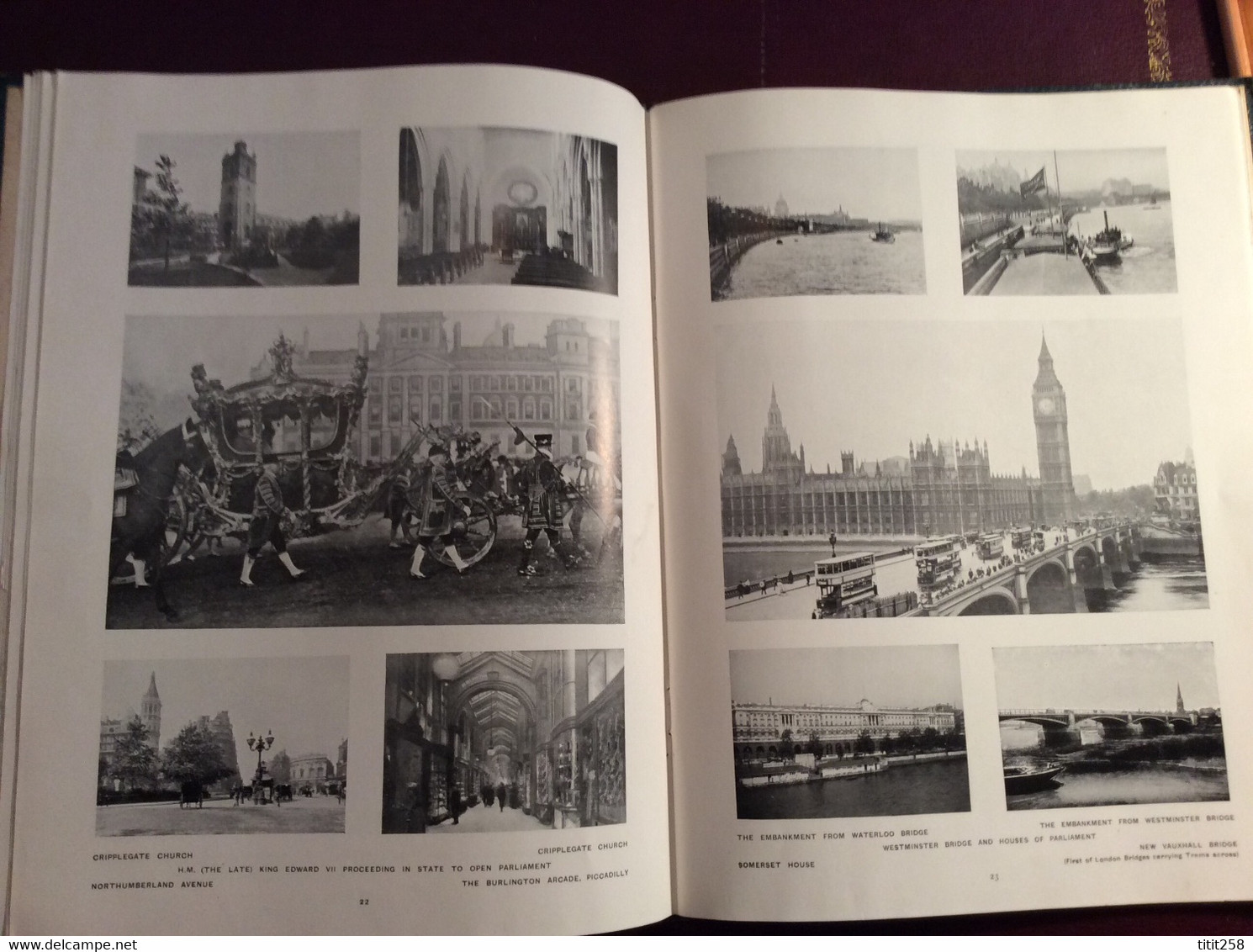 365 Wiews Of LONDON 1910 . Londres Greenwich Richmond Piccadilly