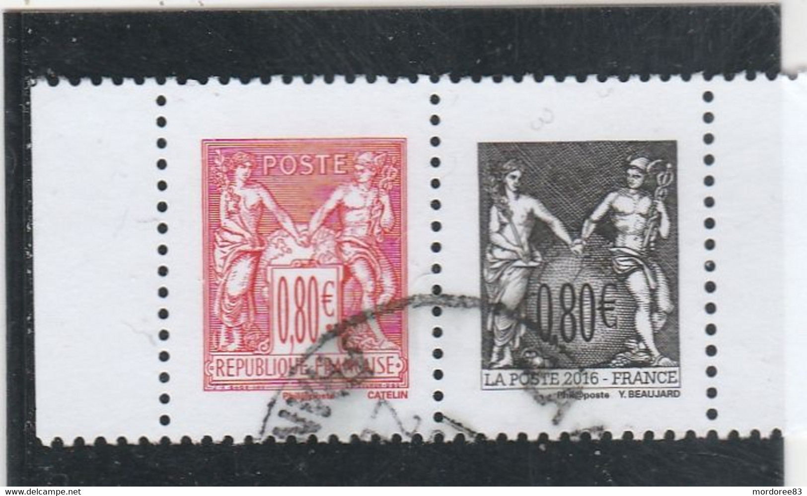 FRANCE 2016 -YT P5096/97 OU  5096 + 5097  - SAGE 140 ANS - PAIRE OBLITERE - Oblitérés