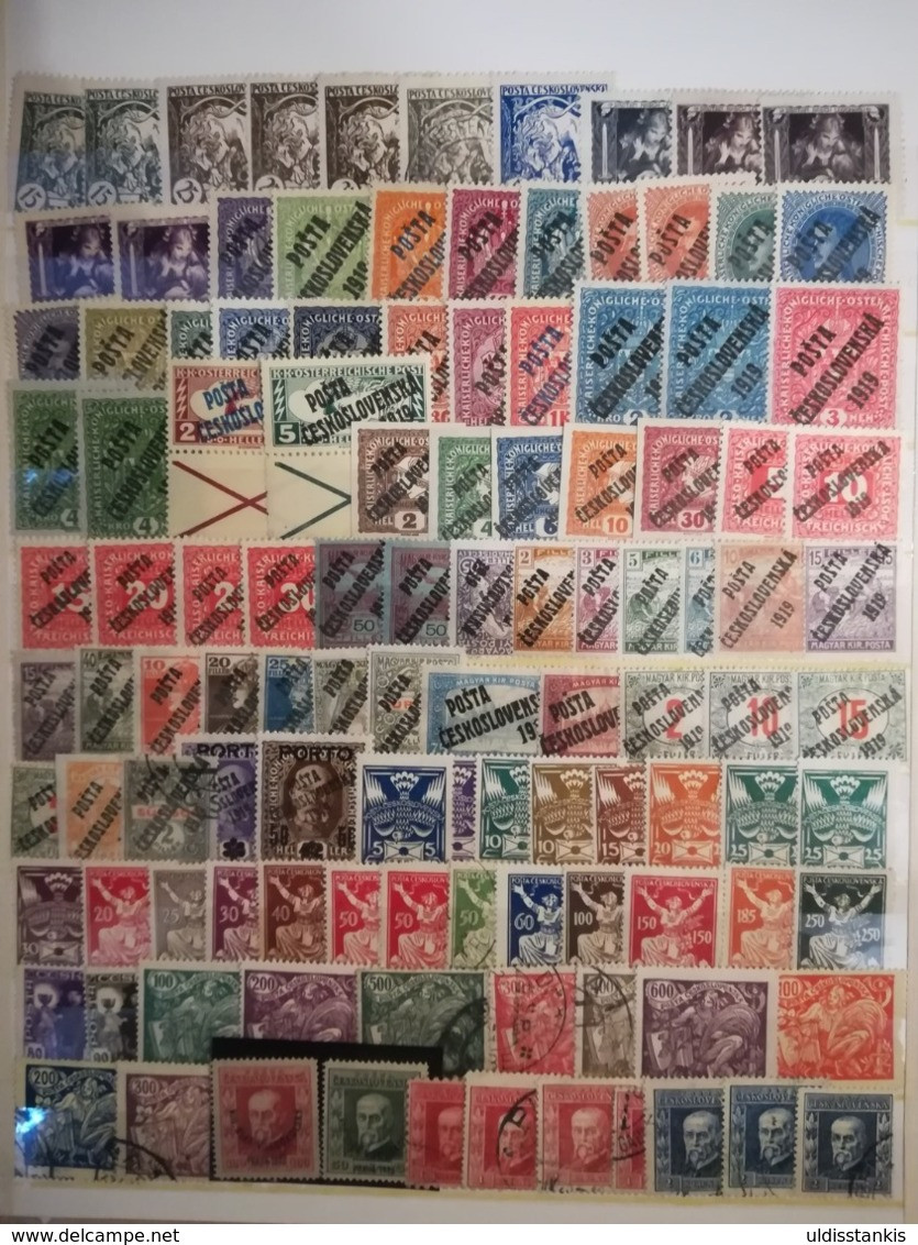 Czechoslovakian Stamp Collection - Autres & Non Classés