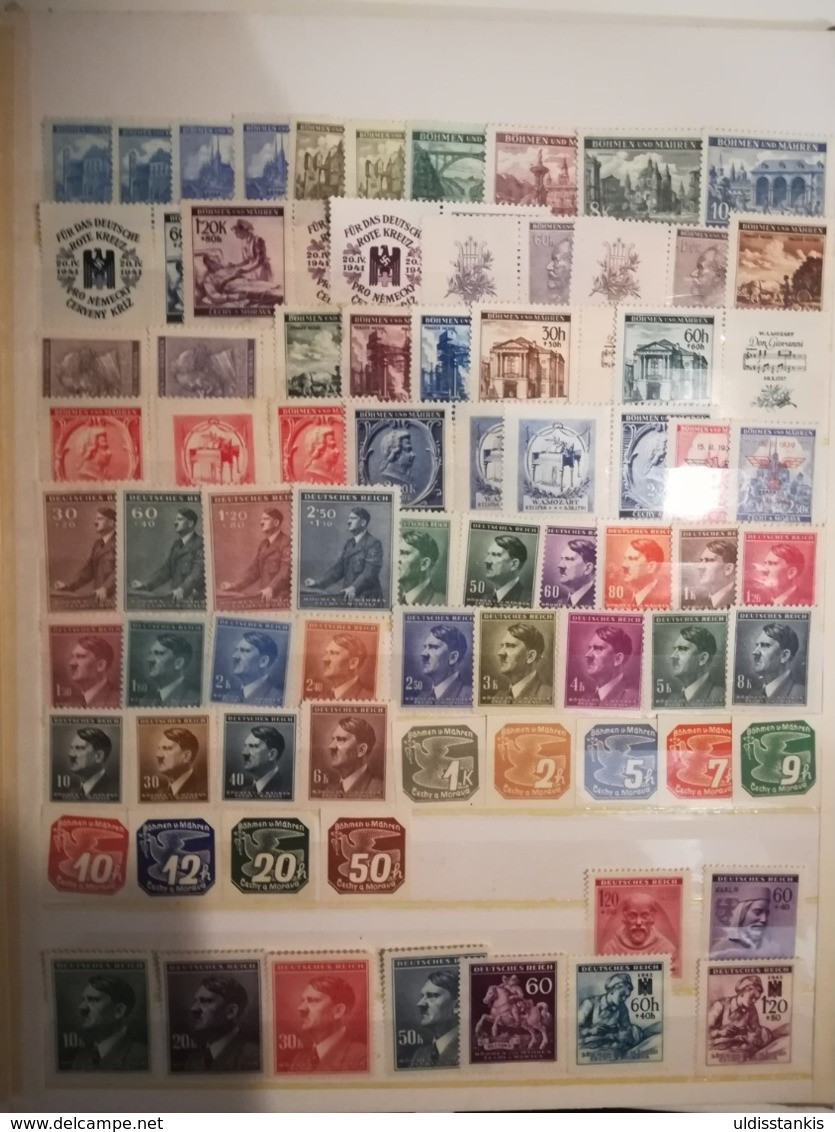 Czechoslovakian Stamp Collection - Other & Unclassified