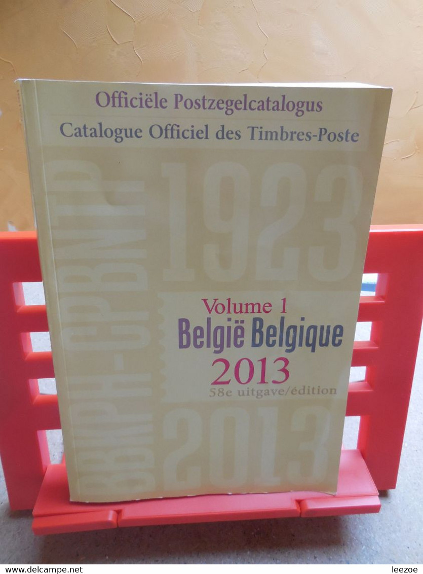 Officiële Postzegelcatalogus, Catalogue Officiel De Timbres Postes Belge De 2013. - Belgium